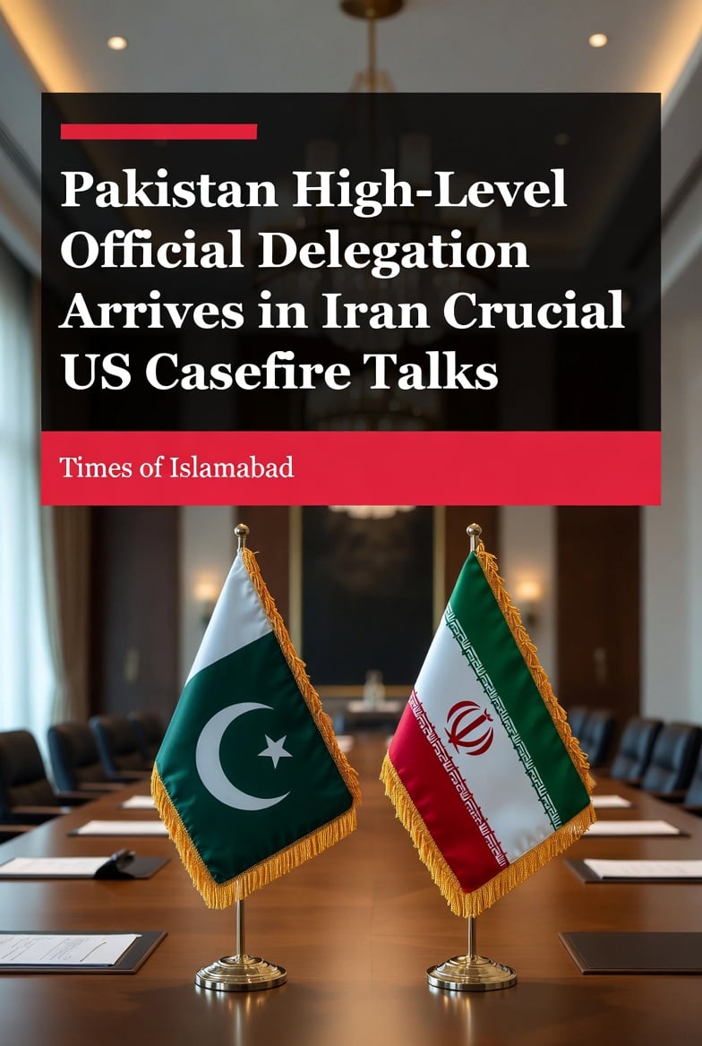 Pakistan High-Level Delegation Arrives in Iran for Crucial US Ceasefire Talks Pakistan High-Level Delegation Arrives in Iran for Crucial US Ceasefire Talks