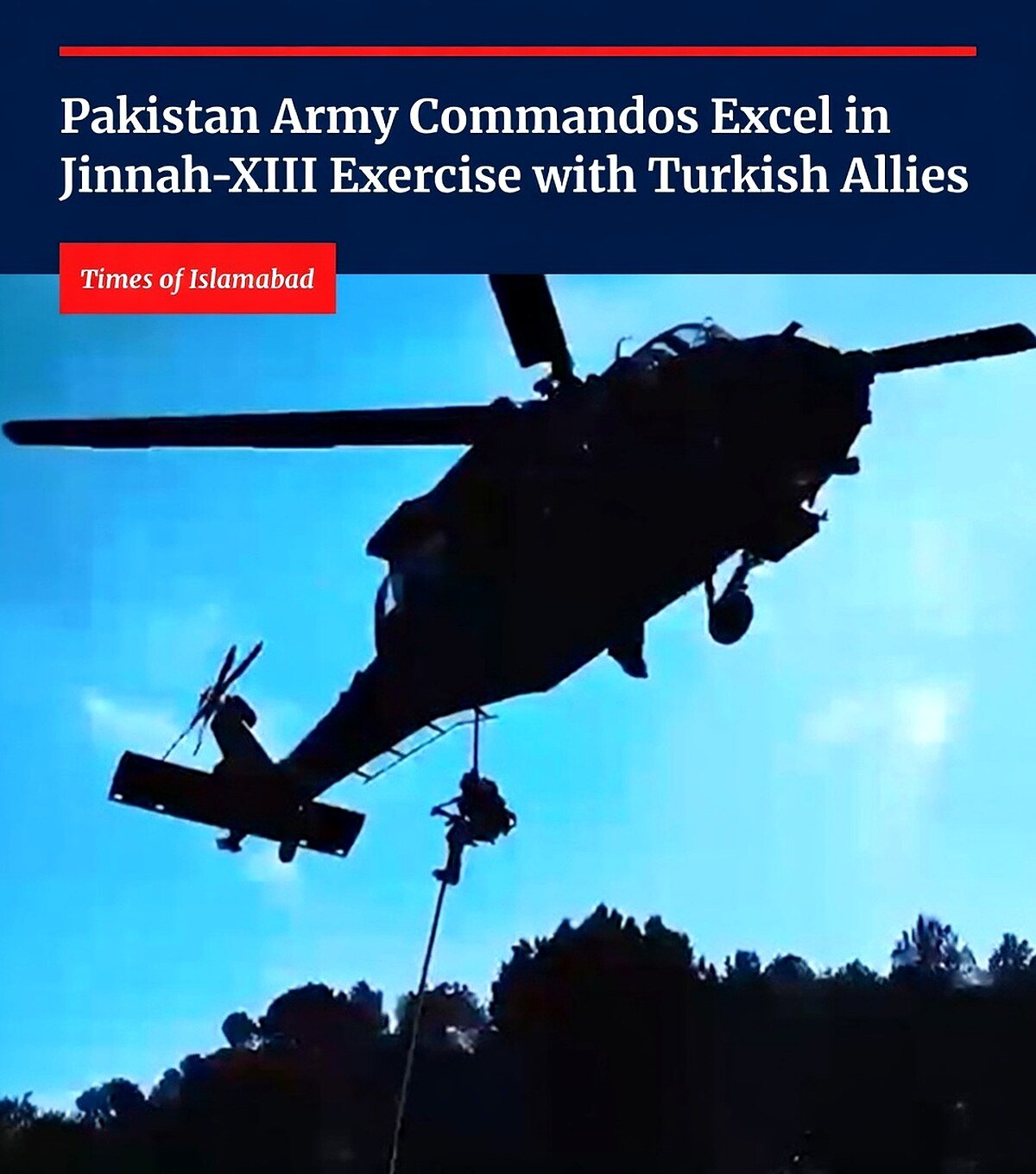 Jinnah XIII: Pakistan Army Commandos Excel in Military Exercise with Turkish Allies