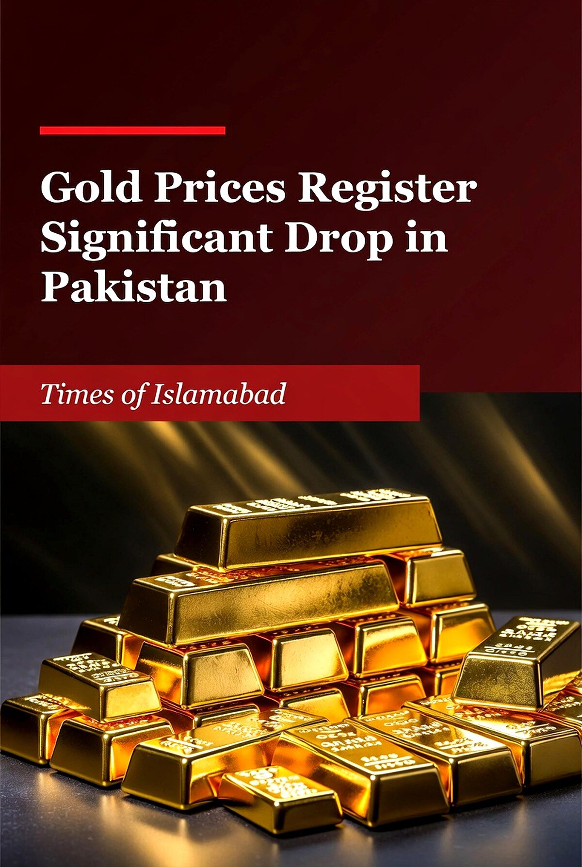Gold Prices in Pakistan Today Register Significant Drop 
