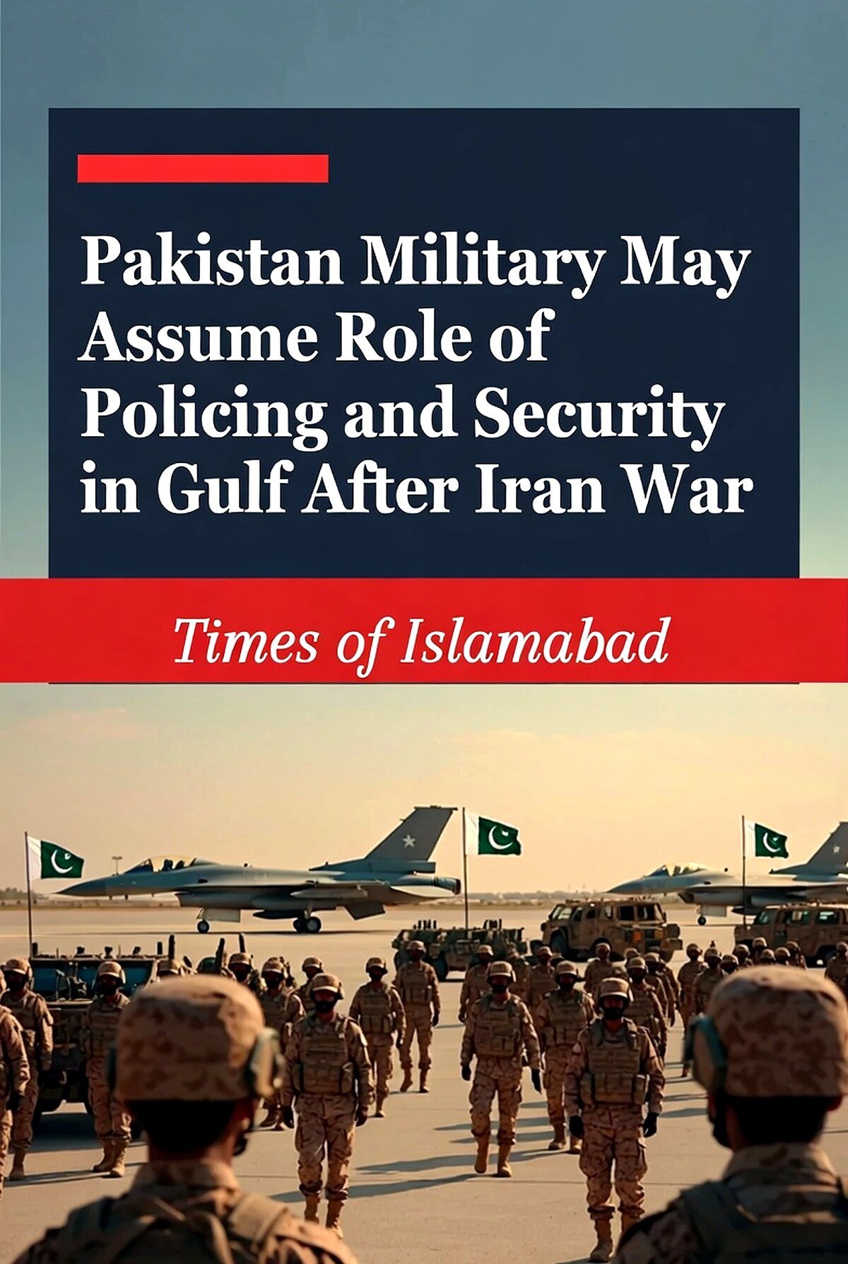 Pakistan to Emerge As Policing and Secuirty  Guarantor in Gulf After Iran War