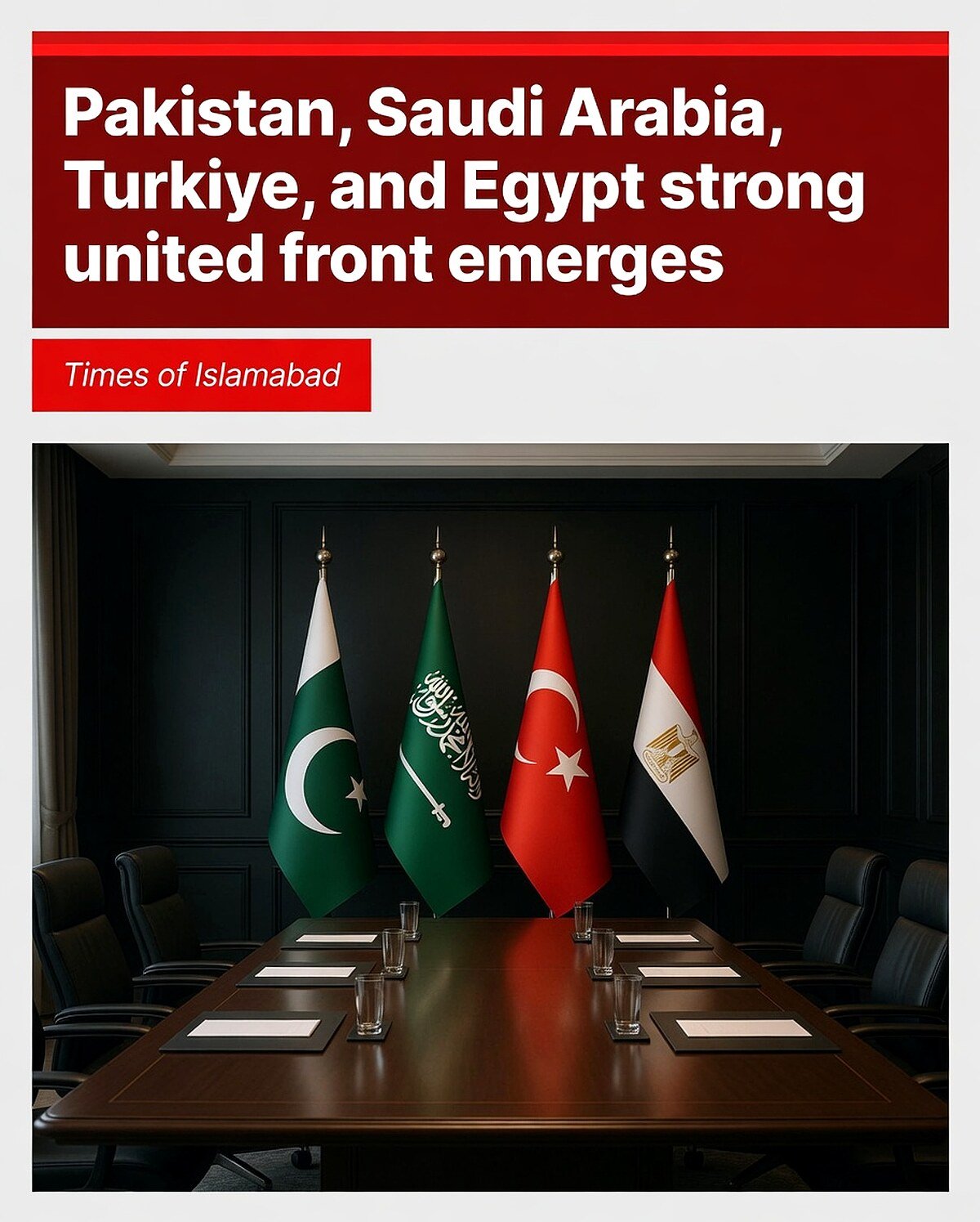 Antalya Quartet: Pakistan Turkey Saudi Arabia Egypt Strong Allinace Emerges 