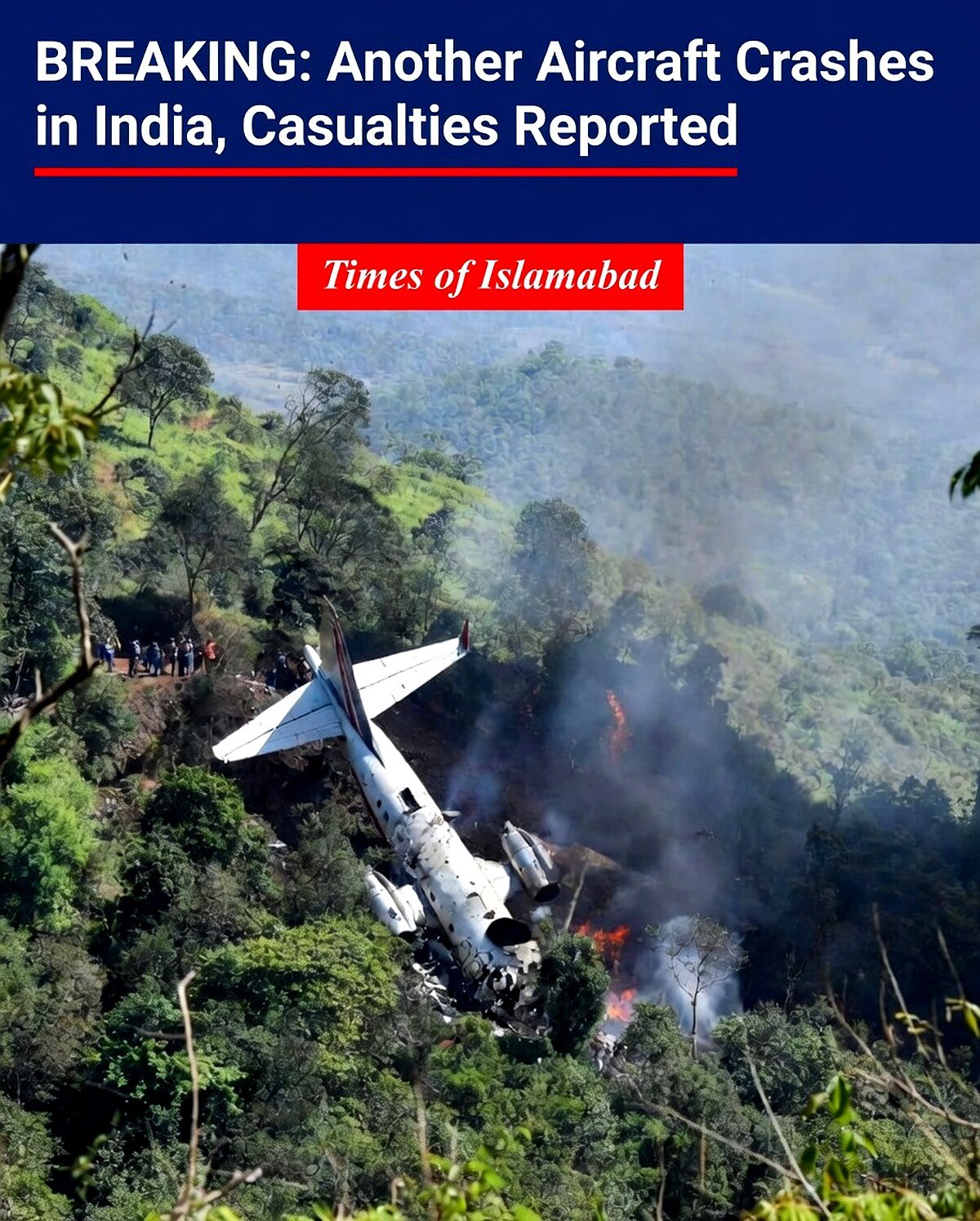 Another Plane Crash: Another Blow to India's Aviation Industry 