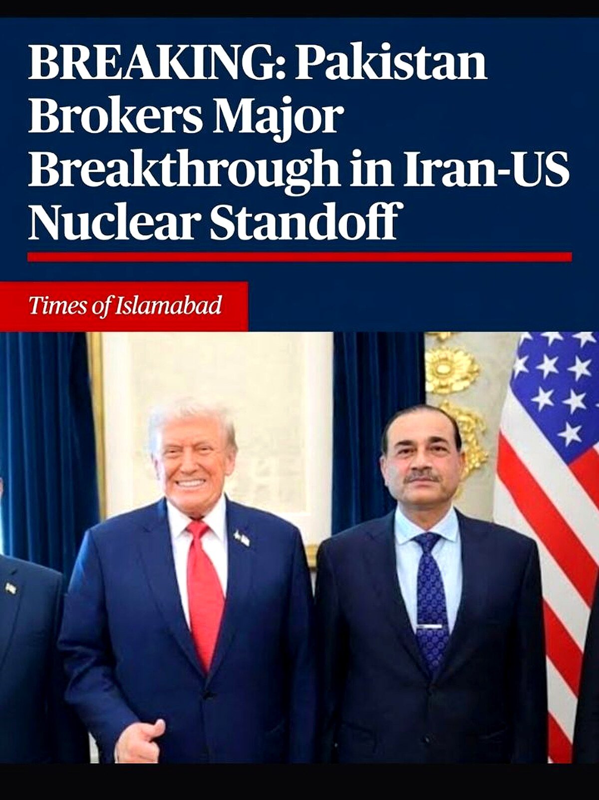 Pakistan Brokers Major Breakthrough in Iran US Nuclear Standoff
