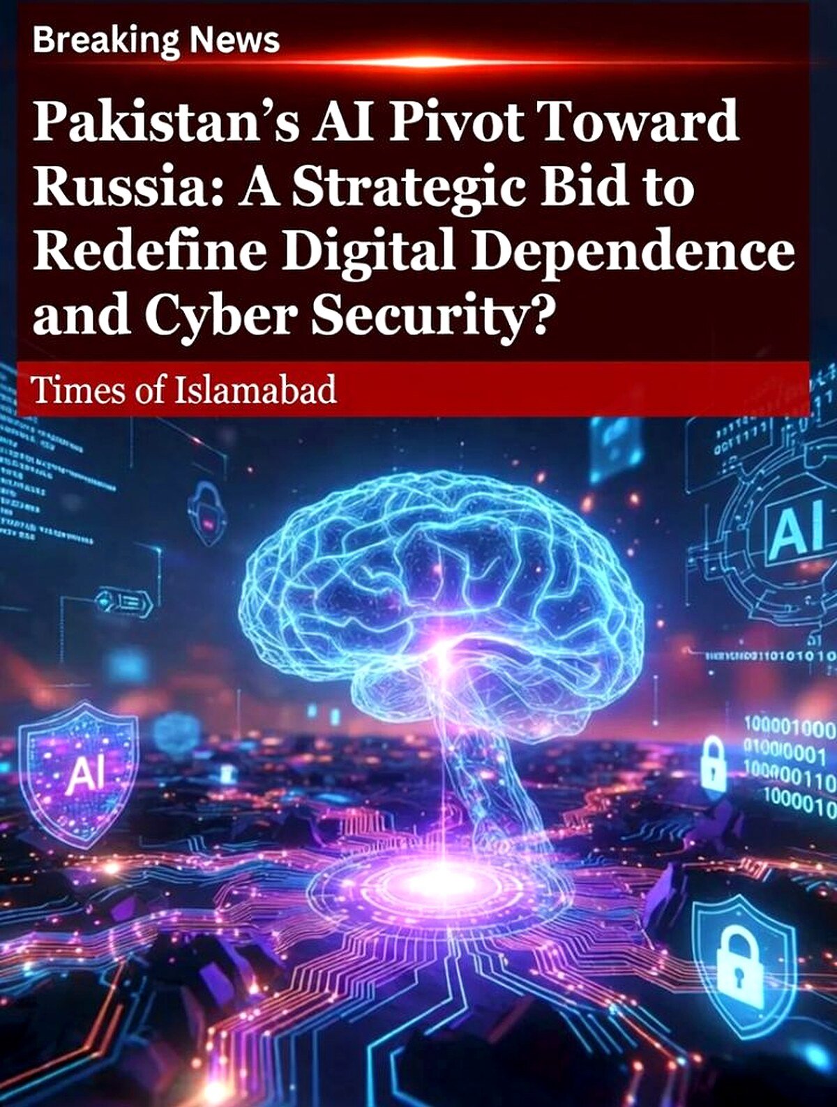 Pakistan’s AI Pivot Toward Russia: A Strategic Bid to Redefine Digital Dependence