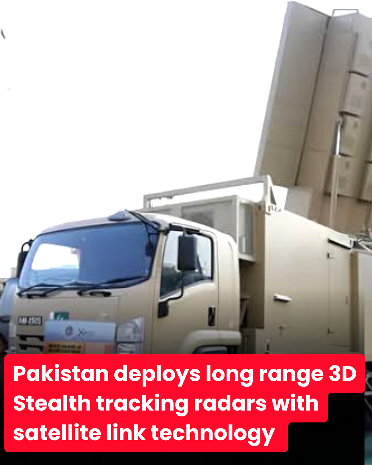 BREAKING: Pakistan Deploys Indigenous 3D Stealth Tracking Long Range Radars 
