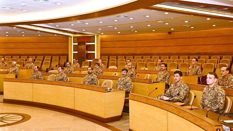Pakistan Army Corps Commander Conference Strongly Condemns Iranian Strikes on Saudi Infrastructure Pakistan Army Corps Commander Conference Strongly Condemns Iranian Strikes on Saudi Infrastructure