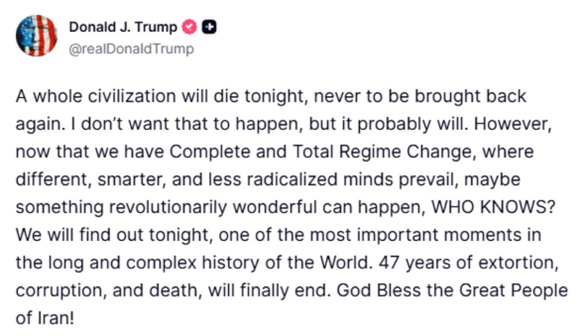 Is Trump Mulling Nuclear Bomb Against Iran With Grave Warning of Potential Annihilation Tonight?