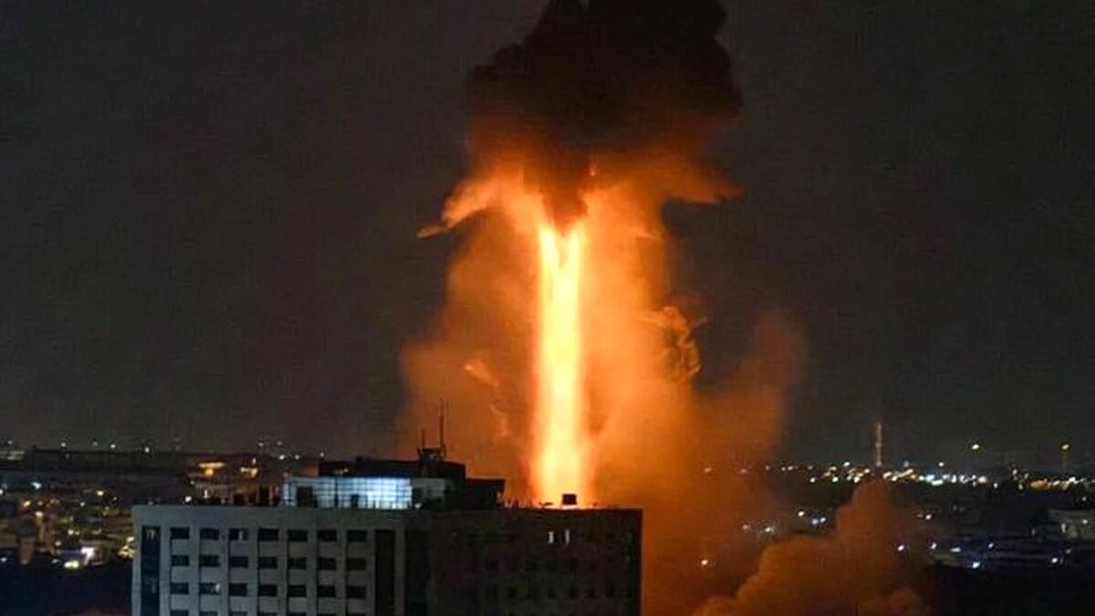 Iran Precision Strike Damaged Israeli Mossad Headquarters in Tel Aviv