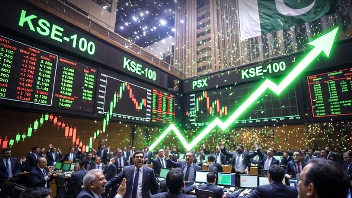 Pakistan Stock Exchange Makes History With KSE-100 Surges Nearly 14000 Points Over US-Iran Ceasefire