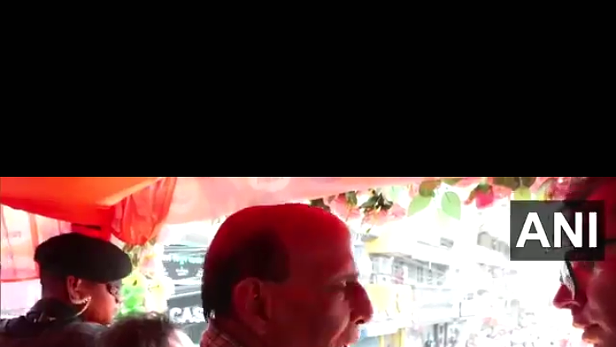 Rajnath Singh Threatens Pakistan of Cutting in Several Parts Over Kolkata Threat