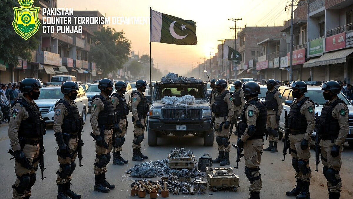 CTD Crushes Terror Network in Punjab Operations