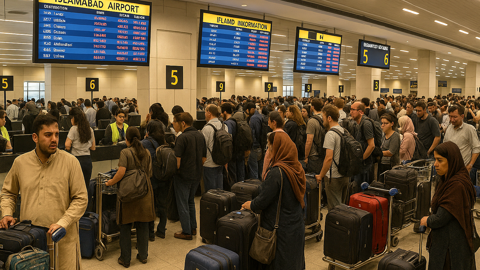 Islamabad Airport Flight Disruptions Expected May 8-10 Due to Operational Reasons