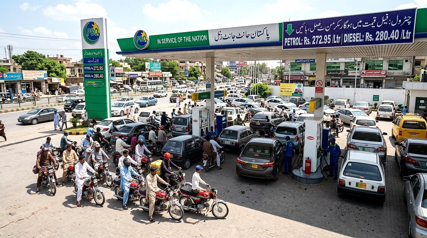 حکومت نے پٹرول اور ڈیزل کی قیمتیں ⁦5⁩ روپے کم کر دیں
