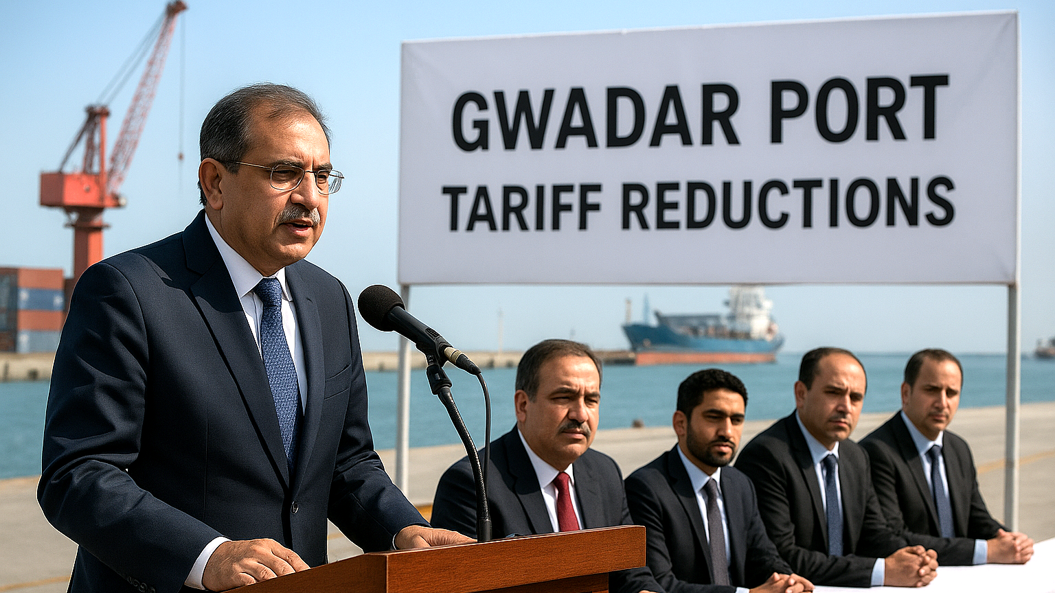 Pakistan Slashes Gwadar Port Tariffs to Enhance Regional Connectivity