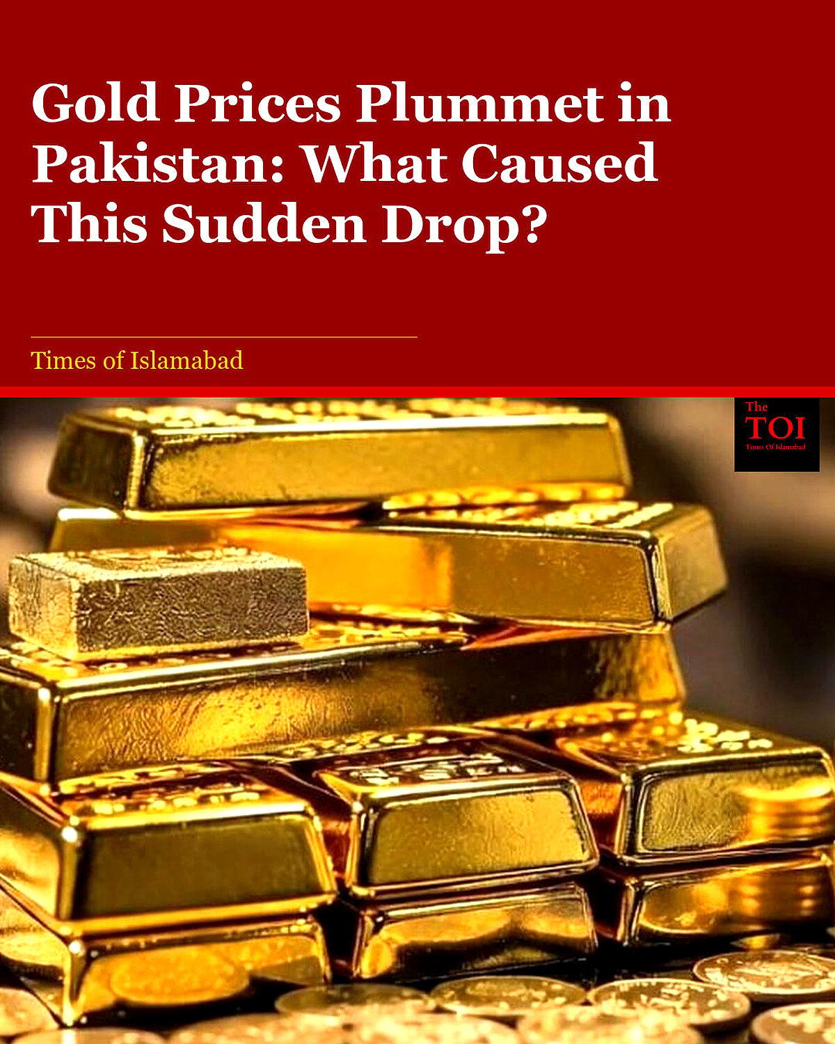 Gold and Silver Prices Drop in Pakistan Amid Global Market Shift