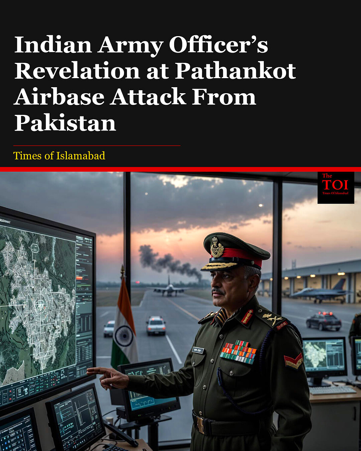 Indian Officer Reveals Missile Strike at Pathankot Airbase