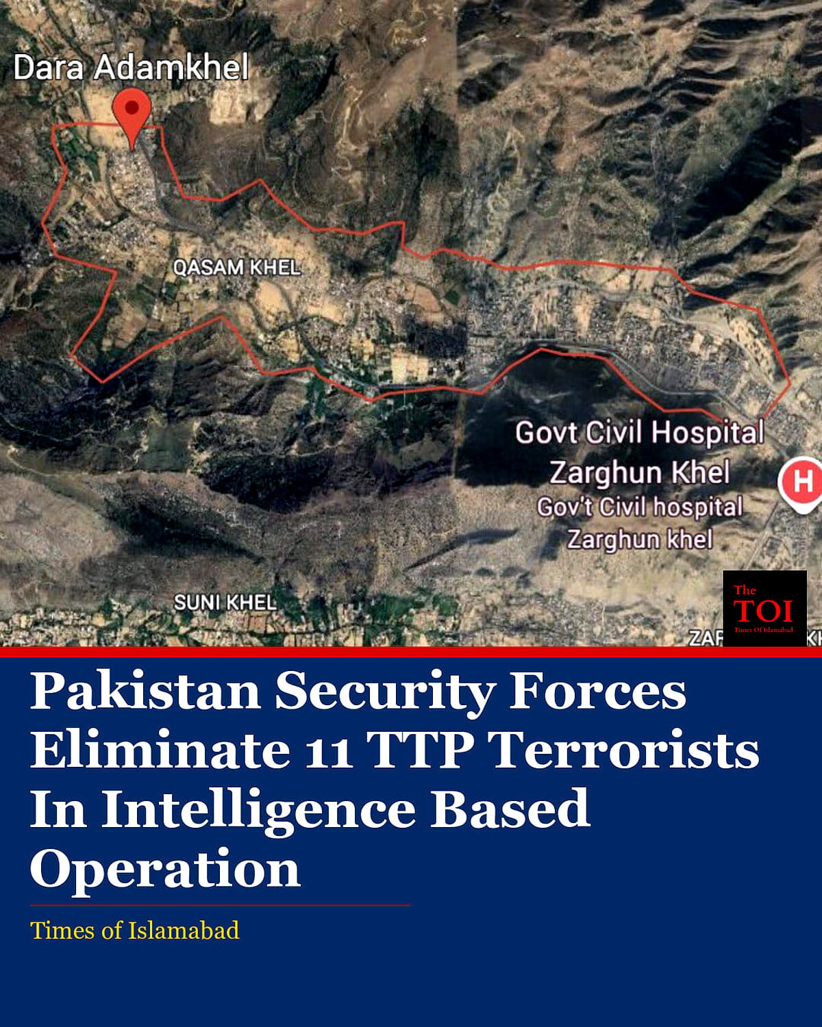 Pakistan Forces Dismantle TTP Network In Intelligence Based Operation