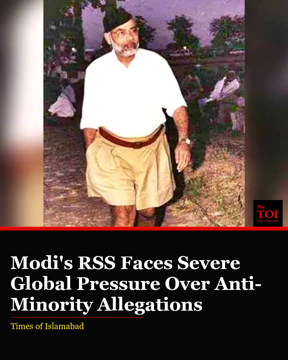 R Gobal Rss RSS Comes Under Intense Global Scrutiny Over Anti-Minority