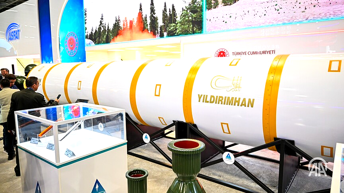 Türkiye Unveils World’s Fastest Ballistic Missile: The Yıldırımhan at Mach 25