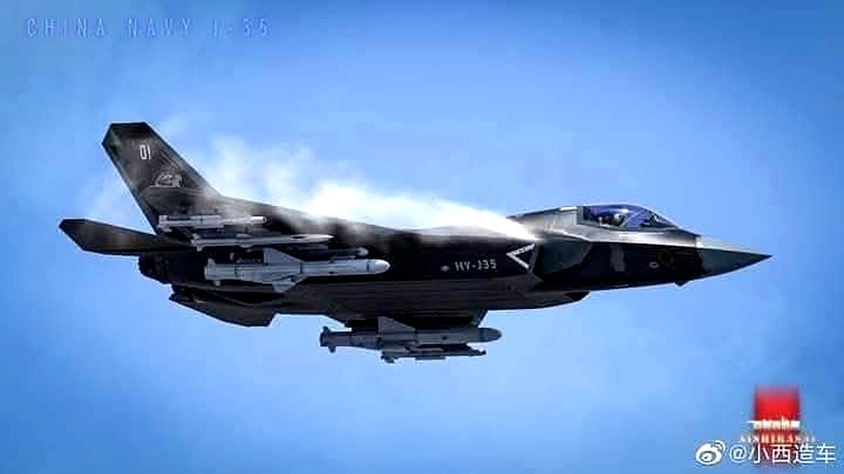 Chinese Analysts Suggest J-35 Could Boost Pakistan’s Naval Power