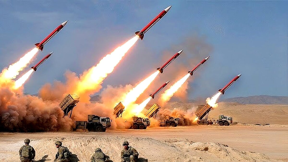 Iran Fires Missiles At Israel Amid Rising Regional Confrontation Iran Fires Missiles At Israel Amid Rising Regional Confrontation