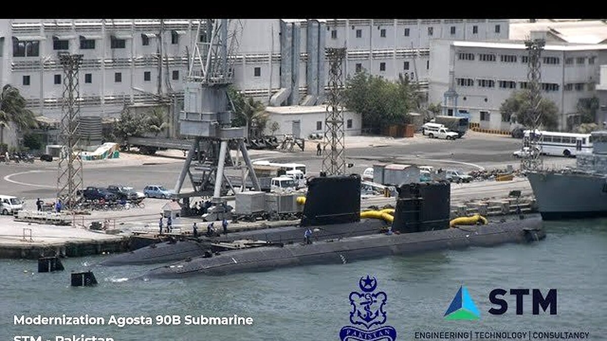 Pakistan Completes Modernization of Agosta 90B Submarines with Turkish Technology