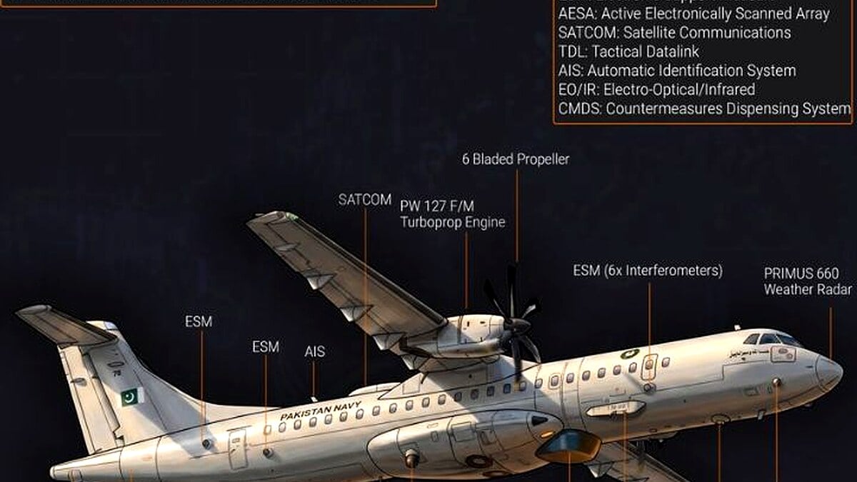 Pakistan Navy Introduces RAS-72 Sea Eagle MPA for Maritime Security