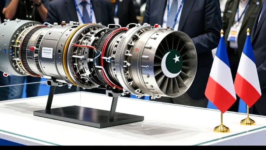 Pakistan Unveils First Domestically Manufactured UAV Engine in Paris Pakistan Unveils First Domestically Manufactured UAV Engine in Paris