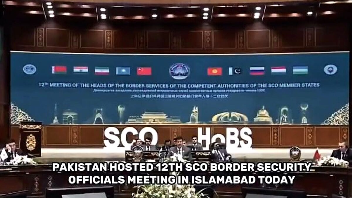 Pakistan Hosts 12th SCO Border Security Heads Meeting in Islamabad