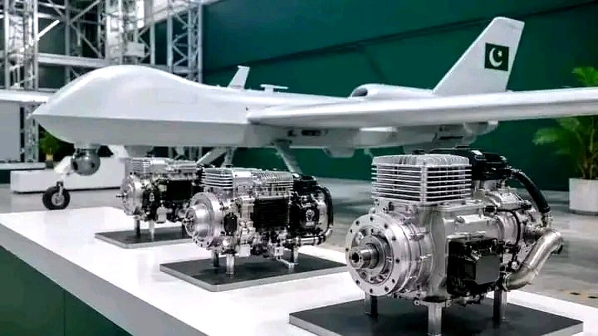 پاکستان نے پہلی مقامی ⁦UAV⁩ انجن متعارف کرادیا