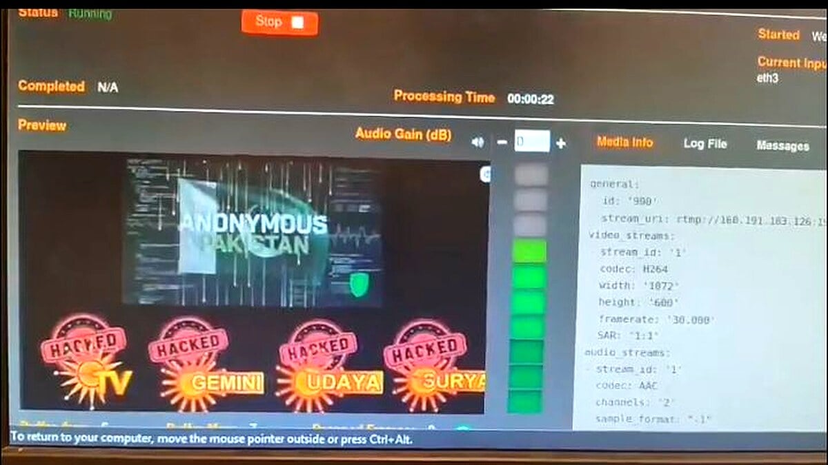 بھارتی سن ٹی وی پر پاکستانی ہیکرز کا ransomware حملہ بھارتی سن ٹی وی پر پاکستانی ہیکرز کا ransomware حملہ
