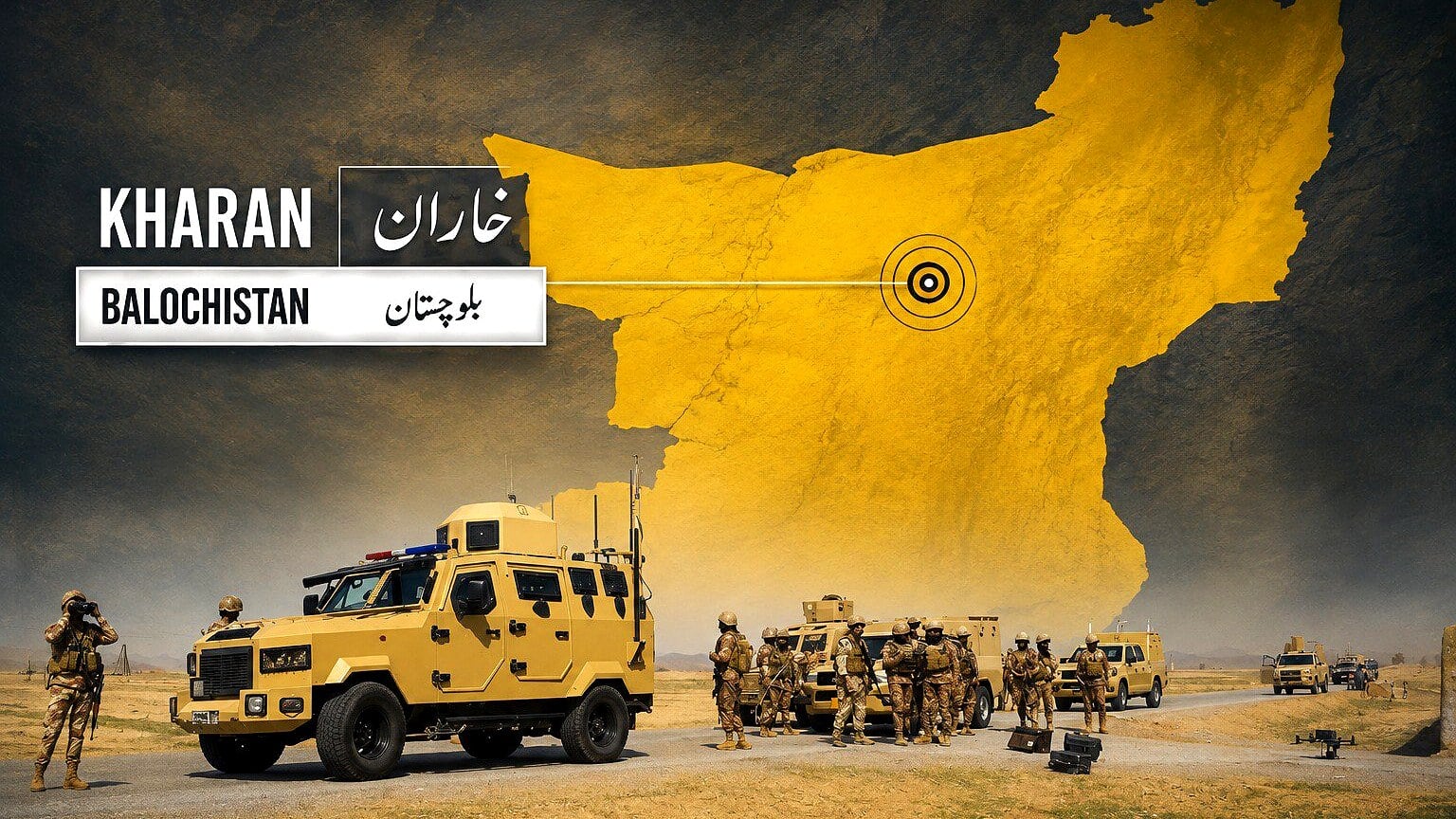 خاران میں سیکیورٹی فورسز کی دہشت گردوں کے خلاف شاندار کامیابی